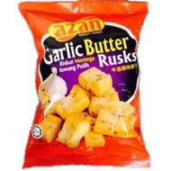 Azan Garlic Butter Rusks 75g [Biskut Bawang Putih Butter Jenama Azan 75g]