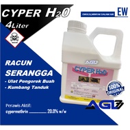 Cyper H2O 4L / Racun Serangga / Pengorek buah