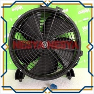 [dac] Fan motor extra extra fan Condenser Car ac radiator mitsubishi pajero sport Brand: valeo Original (new/baru)