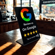 NFC Google Review Card Stand | Tap to Leave Review – EZoneTech