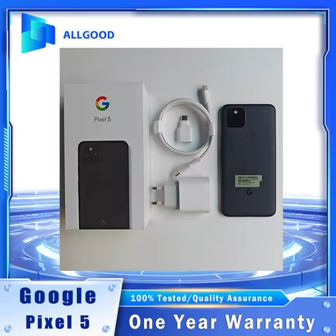 Original Google Pixel 5 5G 6.0" 90Hz OLED 8GB RAM 128GB ROM Snapdragon 765G Octa-Core Android 5G Sma