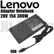 อะแดปเตอร์แล็ปท็อป Lenovo 20V 15A 300W Square Port Lenovo Legion 5 pro 16ACH6H R9000P 9000K Y9000K Y9000X