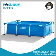 TitoCy INTEX 28271 Rectangular Frame Pool 2.60M x 1.60M x 65CM Swimming Pool