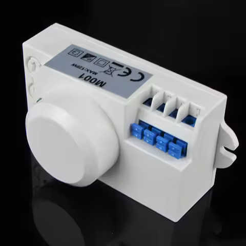 Hot sale 220V/AC-240V/AC 360 degree Microwave Sensor Light Switch Induction Microwave Motion Sensor 