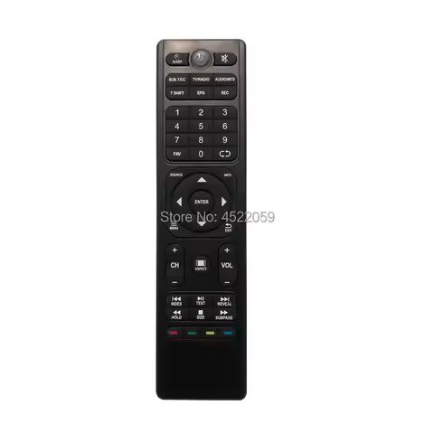 Gehua Remote Control RM-C3402 for JVC LT-32N386A - 32" Curved HD LED TV LT-40N570A - 40" FHD LED TV 