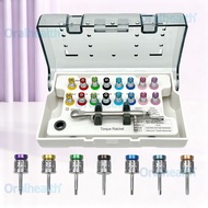 Dental Implant Screw Driver Dental Implant Torque Wrench Screwdriver Prosthetic Kit Dentistry Tools 
