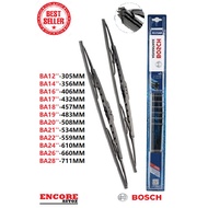 BOSCH ADVANTAGE WIPER BLADES 12''-28'' (1 PIECE) U-HOOK & J-HOOK
