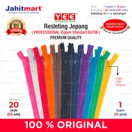 (New) (Part 3) Japanese Zipper ILC-33 YEE 20 Inch (50 Cm) code (501, 701 to/d 740) - DOZEN