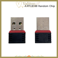 Valitoo USB อะแดปเตอร์ WiFi 150Mbps ตัวรับสัญญาณ Wifi สำหรับพีซีการ์ดเน็ตเวิร์ก2.4 2.45 Ghz อะแดปเตอร์ตัวรับสัญญาณอีเธอร์เน็ตการ์ดเน็ตเวิร์กไร้สาย