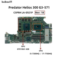 Acer Tomahawk G3-571 PH315-51 PH317-52 A717-72G Motherboard LA-F991P/E921P