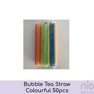 50pcs Disposable Bubble Tea Straw