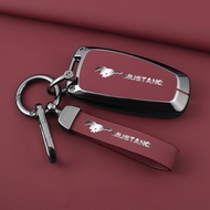 Dedicated to Ford mustang Key Cover Metal mustang Car Key Simple Bag Buckle mustang Electric Horse M