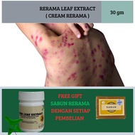 KRIM GATAL DAUN RERAMA - KRIM GATAL RERAMA TERBUKTI BERKESAN UTK MASALAH KULIT ECZEMA CREAM - PSORIA