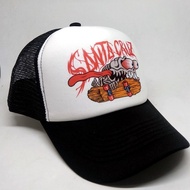 Ready Stock Santa Cruz Rats Topi Skate Snapback Trucker  JNDH Men Women Fashion Summer Breathabl  bi
