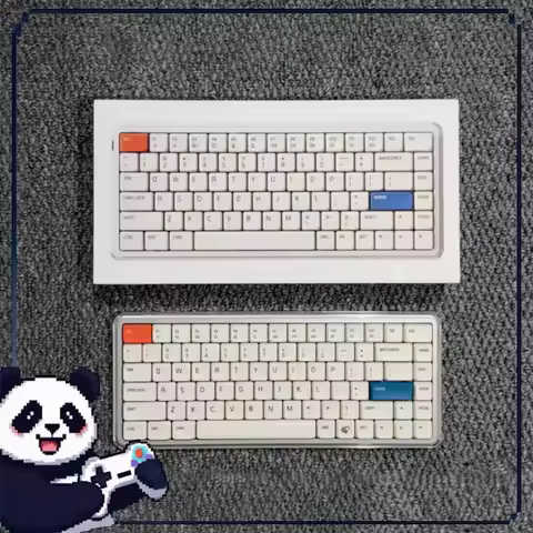 Melgeek O2 Tri-Mode Wireless Low-Profile Mechanical Keyboard Suitable For Mac Laptop Office Portable