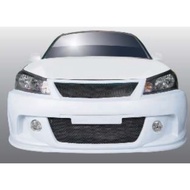 Proton Saga FLX (NEO R3) Front bumper + Fog lamp WITH 2K COLOR PAINT -PU &amp; FRP