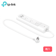 「兩入」TP-Link Kasa智慧型Wi-Fi 電源延長線 (3個獨立插座) KP303