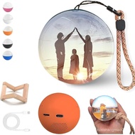 Memory Orb Christmas Ornament,Memory Sphere Ornament Personalized Video Orb Sphere Lamp, 2.7" 3D Cus