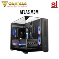 Gamdias ATLAS M3M M-ATX Gaming Casing (With 3 ARGB Fan)