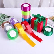 1 Roll 4cm Colorful Satin Ribbon Hampers Ribbon/ bucket Ribbon Satin Roll Ribbon 22m Hampers Ribbon/