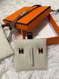 Hermes mini pop h 耳環