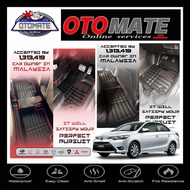 Toyota Vios 2007-2019 5D Car Floor Mat Carpet