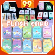 👨‍👩‍👧‍👦MEKIDS👨‍👩‍👧‍👦 Early Learning Flash Card Kad Animal Shape Colour Body Number Alphabet Fruit We