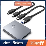 For SLR CR316 CFexpress Card Reader USB3.1 Gen2 Type B C Adapter Support CFE Memory Card 128G 256G 5