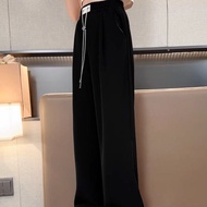 HYS Kids Pants Girl Baby Pants Girl Kid Pants Wide Leg Pants Female Summer New Korean Style Children