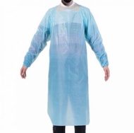 Disposable Isolation CPE Gown Blue