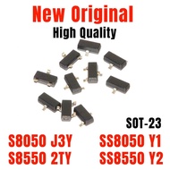 200Pieces Transistor SMD S8050 J3Y,S8550 2TY,SS8050 Y1,SS8550 Y2 NPN CHIP transistor PNP SOT-23 MMBT