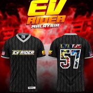T SHIRT JERSEY EV RIDER MALAYSIA BY GGR MOTOR