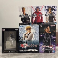 【全新未開封】東京復仇者 系列 Figure 龍宮寺堅 / 柴大壽 / 稀咲鐵太 / B賞 黑川伊佐那 關東事變 / 墨繪師 御歌頭 松野千冬 / 一番 C賞 MASTERLISE 灰谷蘭