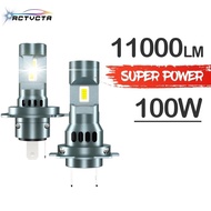 ACTVTCA H4 H7 LED Bulbs 120000LM HB3 HB4 HIR2 9005 9006 9012 Mini LED Bulbs H8 H11 Wireless LED Ligh
