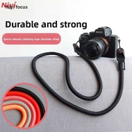 Quick Release Climbing Rope Shoulder Strap Camera Bag for Canon 5D4 R50 R6 200D Nikon zF Z30 Fuji XS