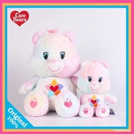 Care Bears-ตุ๊กตาหมีแคร์แบร์ True Heart Bear สีรุ้งพาสเทล (Special Edition) ลิขสิทธิ์แท้100%🌈