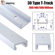 AIPING 1Pcs T-Track, Aluminium Alloy T Slider Fixture Slot Slide T-Slot Track, 30 Type 300-600mm Sli