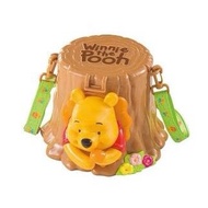 ［預購］東京迪士尼 陸地限定 維尼 小豬 樹屋 造型 爆米花桶 全新桶子 附背帶 Winnie the pooh