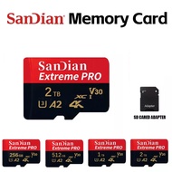 100% A2 U3 High Quality 128GB Extreme PRO Microsd UHS-I Memory Card Micro SD Card 32GB 64GB TF Card