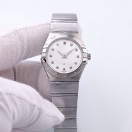 2025 Fashion Sports New Style Oujia Constellation Series Three-Hand Dia Ring 28mm Steel Band Luminou