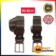 KICKERS BELT ORIGINAL GENUINE LEATHER TALI PINGGANG KULIT BRANDED