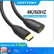 Vention HDMI Extension Cable 4K 60HZ HDMI Male to Female Extender Cable For HD TV LCD Laptop 4K Proj