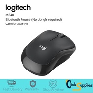 Logitech Wireless Bluetooth Mouse No Dongle Required Silent Touch M240