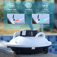 【Free Clean Gel】Intelligent swimming pool cleaning robot automatic water suction underwater vacuum c