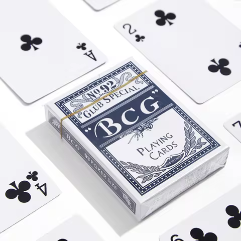 Casino Poker Magic Playing Card 52 + 2 Joker Deck Plastic Coated Waterproof Game Poker Cards 63*88mm