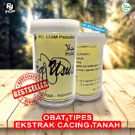 obat tipes /  tifus ekstrak cacing tanah isi 20 kapsul