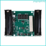 YIN Battery Capacity Tester for 18650 Lithium Discharge Energy Testing Meter Circuit Board Electronic Components Durable