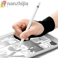 NANZHIJIA Two Finger Glove Anti-touch For Artist Art Supplies Touchscreen Stylus Anti-Scratch Painti