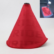 Racing Bride Hyper Fabric Shift Boot JDM Shift Knob Cover for Universal Car