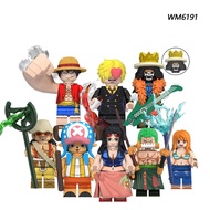 New Product Anime One Piece Monkey D Luffy Mountain Ye Nami Chopper Mountain Ye Building Block Minif